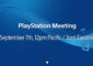 Playstation-Meeting-conference live