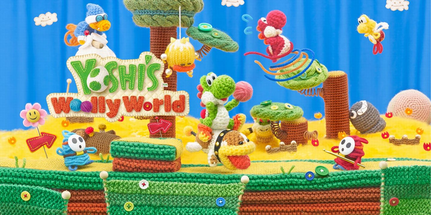 Yoshi Wooly World Nintendo Switch