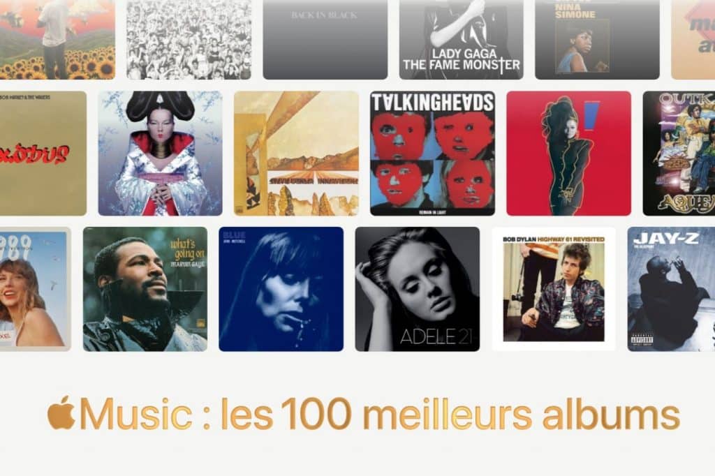 top 100 albums Apple