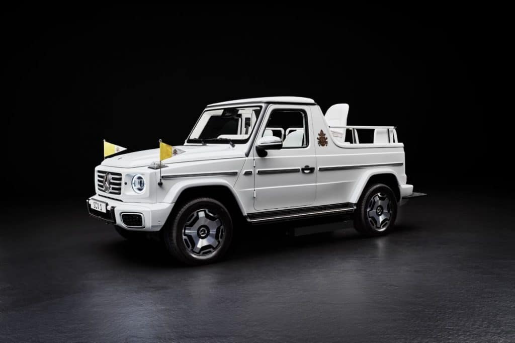 Mercedes Classe G Papamobile